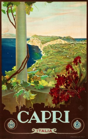 Capri Travel Poster